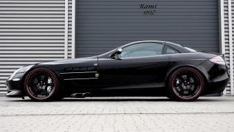 Cars black mercedes benz mclaren wallpaper
