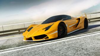 Cars ferrari rendering wallpaper