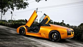 Cars lamborghini murcielago roadster wallpaper