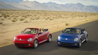 Cars vehicles convertible vw beetle