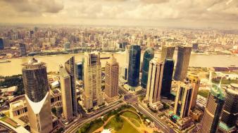 Cityscapes architecture town skyscrapers cities wallpaper