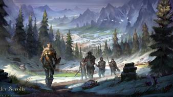 Fantasy art concept the elder scrolls online wallpaper
