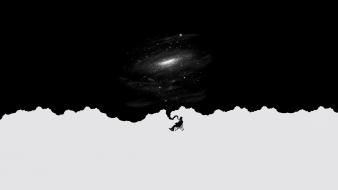 Grayscale artwork
