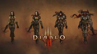 Hunter diablo iii characters pc game art wallpaper