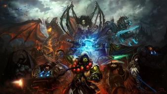 King burning crusade cataclysm mists pandaria game wallpaper