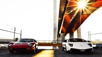 Lamborghini vehicles miura murciélago lp670-4 sv rays wallpaper
