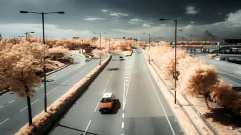 Landscapes infrared photography wallpaper