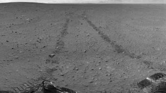 Landscapes outer space planets mars mark grayscale curiosity wallpaper