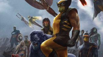 Marvel comics wallpaper