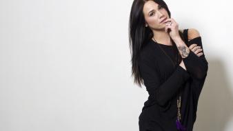 Minimalistic teen amateurs white background megan lyn wallpaper