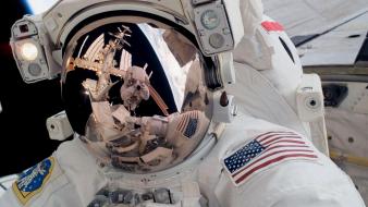 Outer space nasa spaceman wallpaper