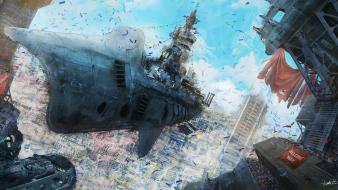 Robots fantasy art machines digital characters 3d wallpaper