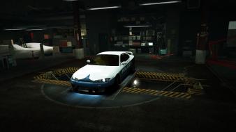 Speed nissan silvia world s15 garage nfs wallpaper