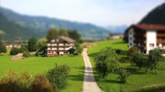 Tilt-shift wallpaper