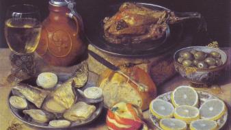 Artwork classic art still life georg flegel wallpaper
