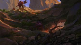 Artwork dota 2 ogre magi axe (dota 2) wallpaper