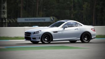 360 forza motorsport 4 mercedes slk55 amg wallpaper