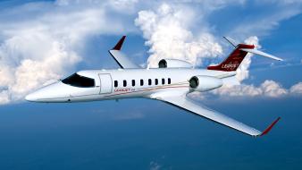 Aircraft skyscapes wallpaper