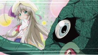 Anime girls haiyore! nyaruko-san nyaruko wallpaper