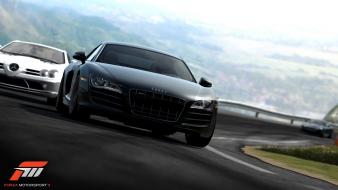 Audi r8 forza motorsport 3\n mercedes slr wallpaper