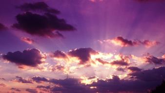 Clouds landscapes sun skyscapes wallpaper