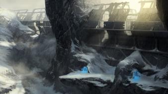 Concept art artwork bungie forerunner installation 04 wallpaper