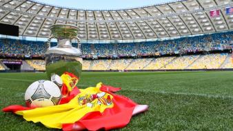 Flags spain euro 2012 wallpaper