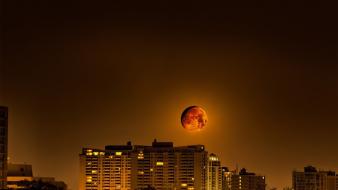 Night toronto effects skyscapes wallpaper