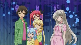 Nyaruko-san nyaruko kuuko yasaka mahiro hastur ghutatan wallpaper