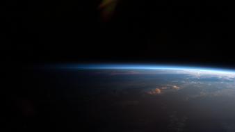 Outer space earth wallpaper
