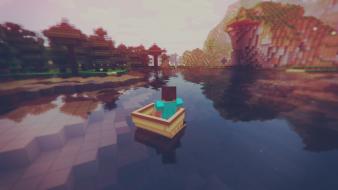 Video games minecraft wallpaper
