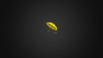 How i met your mother minimalistic umbrellas wallpaper