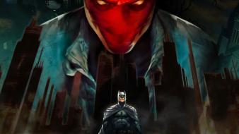 Batman red hood under wallpaper