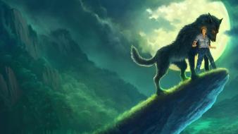 Artwork wolves andreas rocha wallpaper
