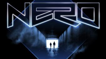 Blue black music nero album covers wallpaper