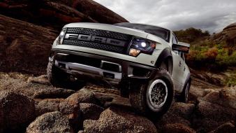 Cars static svt ford f-150 raptor offroad wallpaper