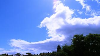 Clouds nature skyscapes day light birmingham wallpaper