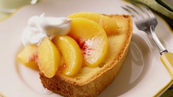 Food peaches wallpaper
