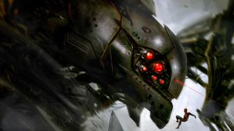 Futuristic spider-man artwork wallpaper