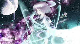 Katana weapons konpaku youmu short hair swords wallpaper