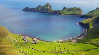 Landscapes nature scotland villages wallpaper