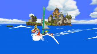 Legend of zelda: wind waker windfall island wallpaper