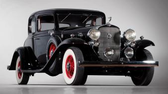 Red vintage classic cars wallpaper