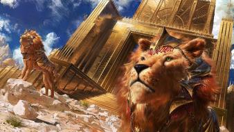 Sun gate lions mtg wallpaper