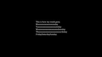 Text funny black background wallpaper