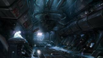 Video games futuristic artwork halo 4 wallpaper