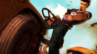 Video games weapons game total overdose wallpaper