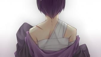 Vocaloid purple hair male anime boys fanmade taito wallpaper