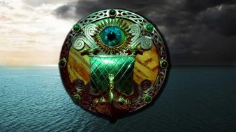 Treasure fjord mystery oak norse raven raid wallpaper