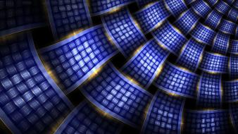 Abstract blue deviantart digital art wallpaper